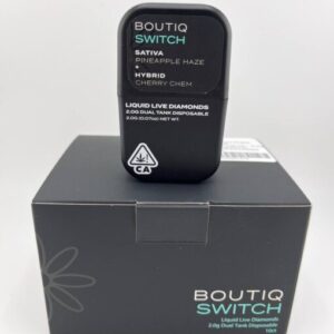 Boutiq SWITCH  Liquid Live Diamond – PineApple Haze + Cherry Chem